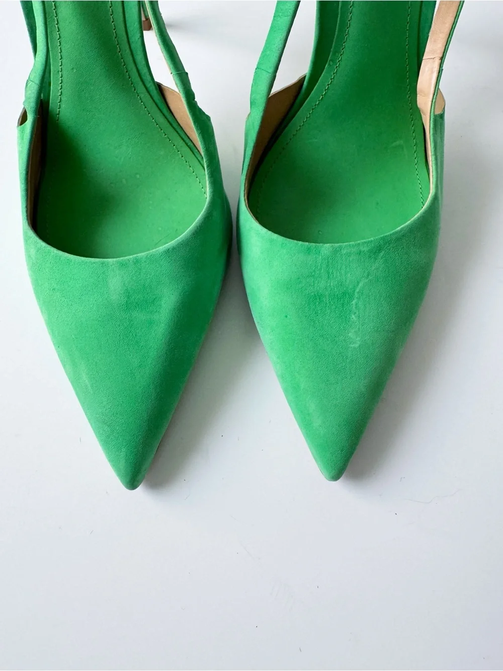 Schultz Boris Slingback Pump in Green | 10
